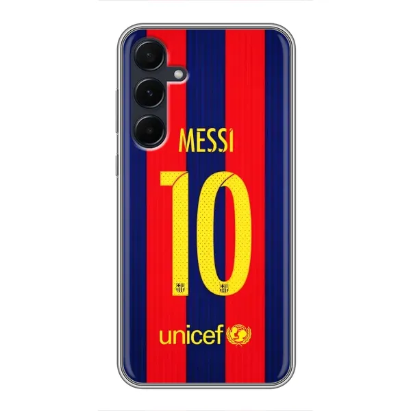 Чехол с принтом «Messi Barca 10» для Samsung Galaxy A55