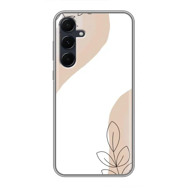 Чехол с принтом «Нюдовая веточка абстракция» для Samsung Galaxy A55