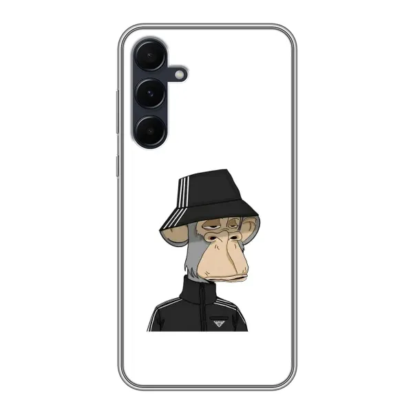 Чехол с принтом «обезьяна NFT Adidas» для Samsung Galaxy A55