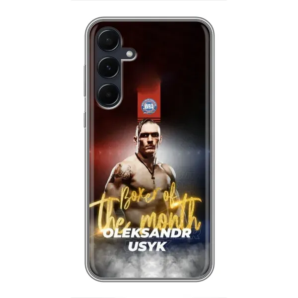 Чехол с принтом «Olexandr Usyk» для Samsung Galaxy A55 Чехол с принтом «Olexandr Usyk» для Samsung Galaxy A55
