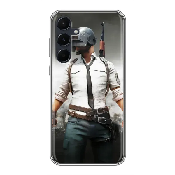 Чехол с принтом «Пабг мен» для Samsung Galaxy A55