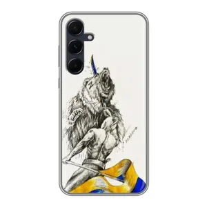 Чехлы Доброго вечора, ми за України для Самсунг А55 (5G) (AlphaPrint) (Победа)