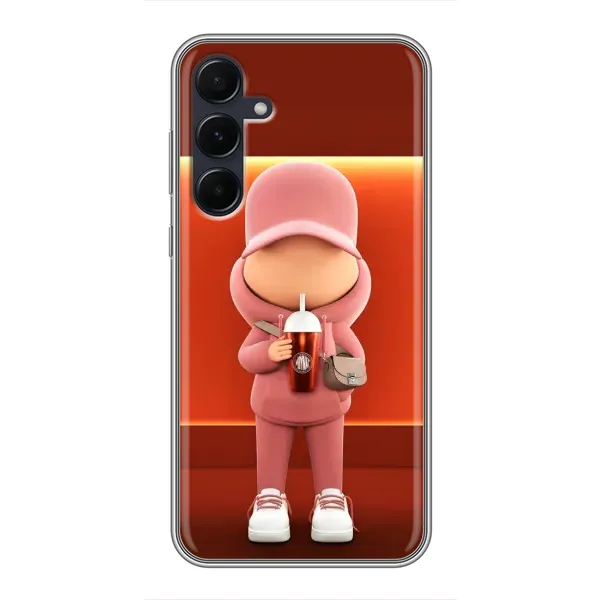 Чехол с принтом «С Кофе» для Samsung Galaxy A55