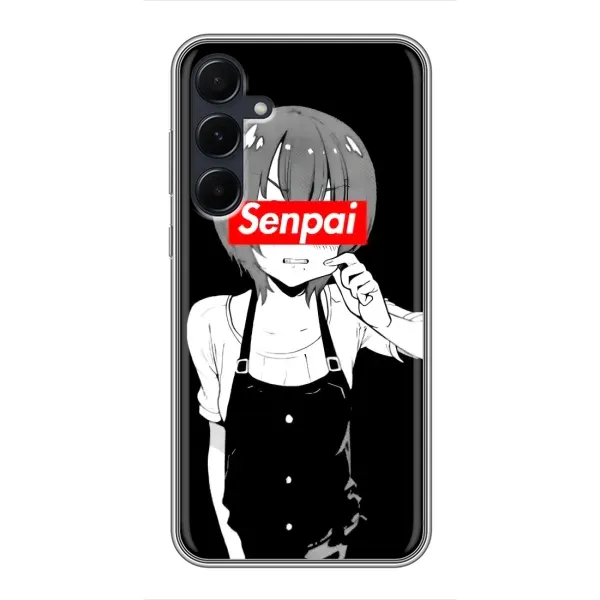 Чохол з принтом «Senpai» для Samsung Galaxy A55 Чохол з принтом «Senpai» для Samsung Galaxy A55