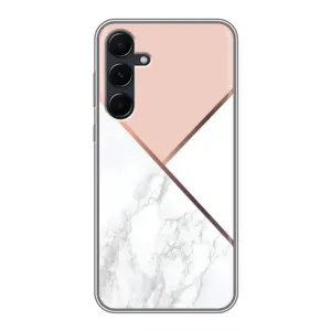 Чохол з принтом «Тройний мрамор» для Samsung Galaxy A55