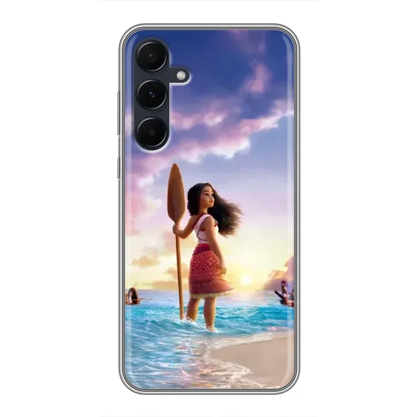 Чехол с принтом «Моана с веслом» для Samsung Galaxy A55