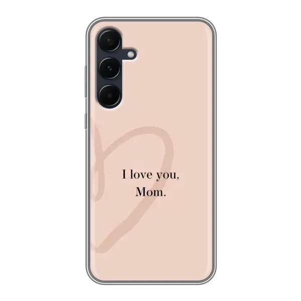 Чохол з принтом «Серце мамі» для Samsung Galaxy A55 Чохол з принтом «Серце мамі» для Samsung Galaxy A55