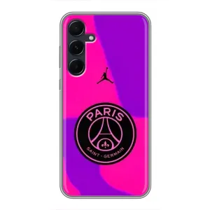 Чохли PSG для Samsung Galaxy A55 (AlphaPrint) (яскравий ПСЖ)