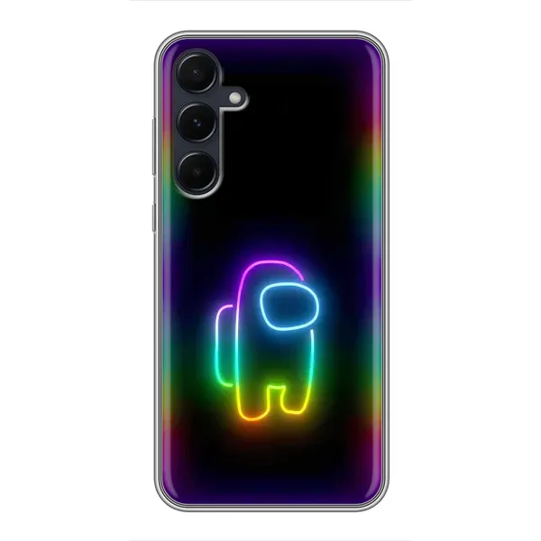 Чехол с принтом «Яркий скин» для Samsung Galaxy A55