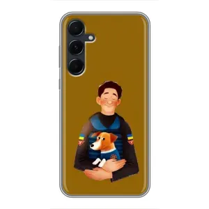 Чехлы с картинкой собаки Патрон для Samsung Galaxy A55 (AlphaPrint) (ЗСУ Патрон)