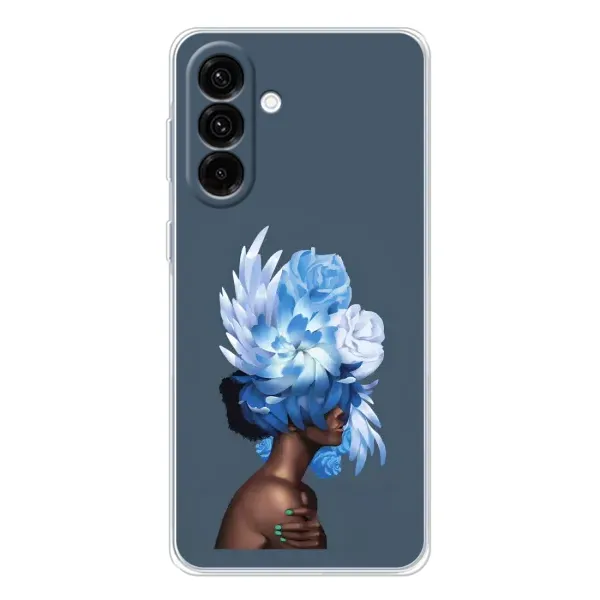 Чохол з принтом «Квіти на голові» для Samsung Galaxy A56 5G Чохол з принтом «Квіти на голові» для Samsung Galaxy A56 5G
