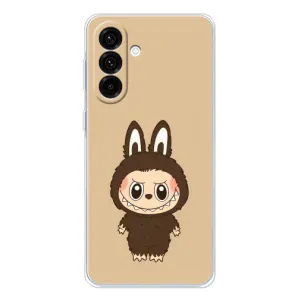 Чехол с Лабубу на Samsung Galaxy A56 5G (Bored Ape в красном)