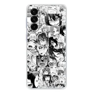 Анимешный чехол для Samsung Galaxy A56 5G (Ahegao manga)
