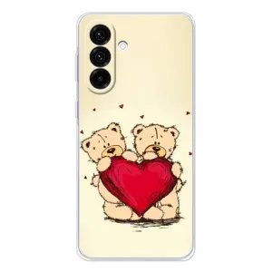 Чехлы для любимой на Гелекси А56 5G (VPrint) (Медвежонки)