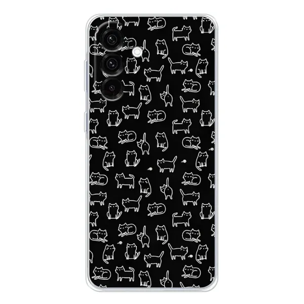 Чехол с принтом «Меленькие котики» для Samsung Galaxy A56 5G
