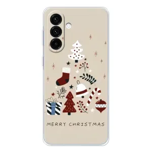 Рождественские, Праздничные Чехлы для Гелекси А56 5G (Merry Christmas)