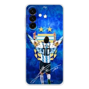 Чехлы для Samsung Galaxy A56 5G (Leo чемпион) (AlphaPrint) (Месси сборная)
