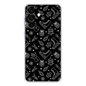 Новогодние, Праздничные Чехлы для Samsung Galaxy A56 5G - 2024 год (Новогодний фон)