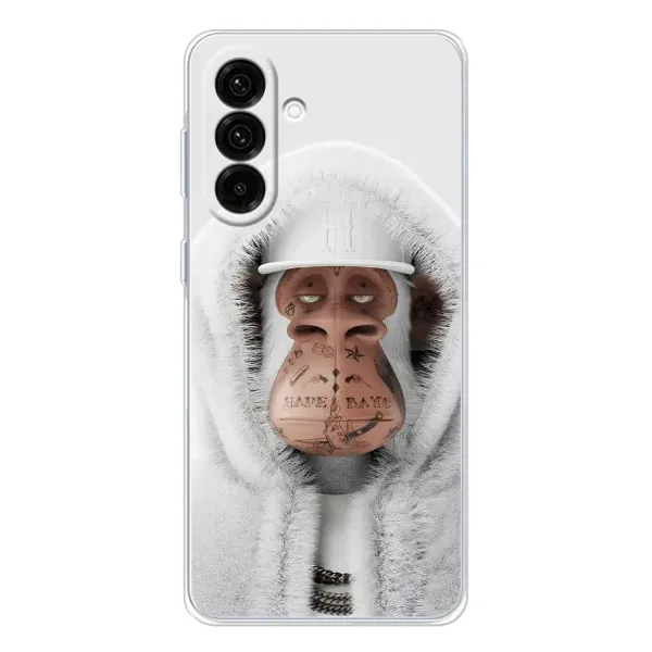 Чехол с принтом «обезьяна NFT в тату» для Samsung Galaxy A56 5G