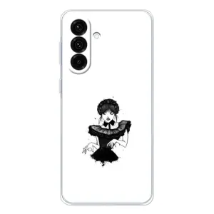 Чехлы Венсдей на Samsung Galaxy A56 5G Уэнсдей (AlphaPrint) (танец Уэнздей)