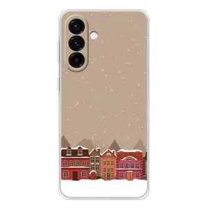 Новогодние, Праздничные Чехлы для Samsung Galaxy A56 5G - 2024 год (Зимний город)
