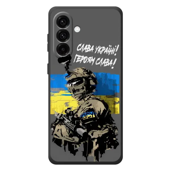 Чехол с принтом «Героям Слава» для Samsung Galaxy A57 Чехол с принтом «Героям Слава» для Samsung Galaxy A57