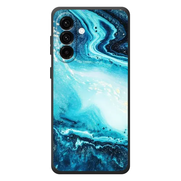 Чехол с принтом «Голубой мрамор» для Samsung Galaxy A57