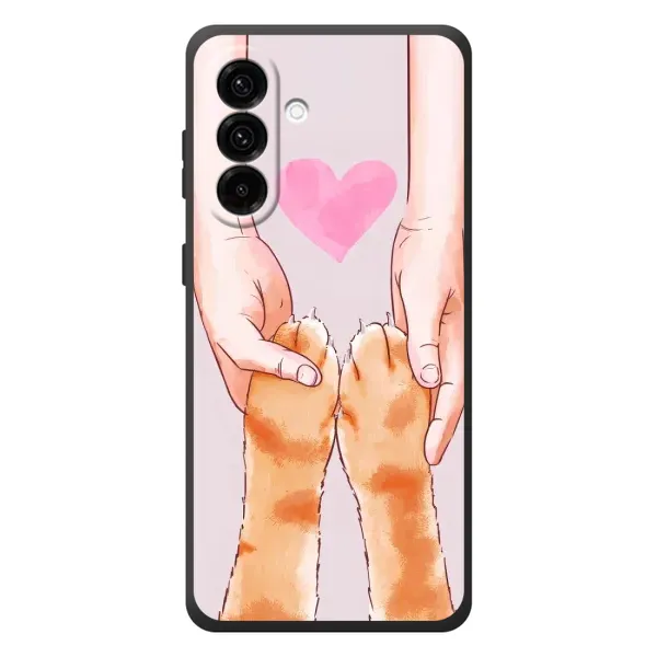 Чехол с принтом «Любовь к котикам» для Samsung Galaxy A57