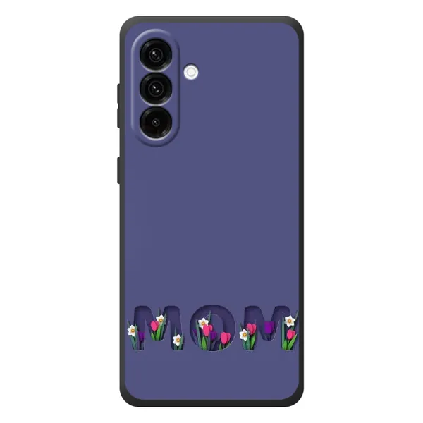 Чохол з принтом «Мама в квітах» для Samsung Galaxy A57