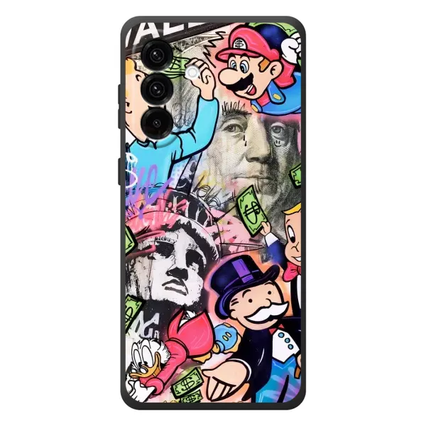 Чехол с принтом «Monopoly man» для Samsung Galaxy A57