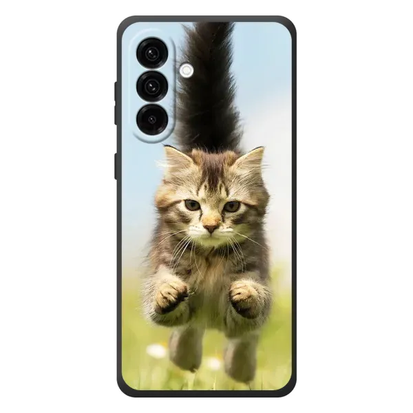 Чехол с принтом «Прыжок кота» для Samsung Galaxy A57 Чехол с принтом «Прыжок кота» для Samsung Galaxy A57