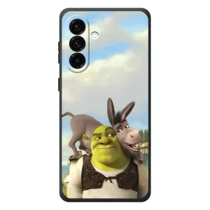 Чехол с мультфильмом Шрек на Samsung Galaxy A57 (Шрек и Осел)
