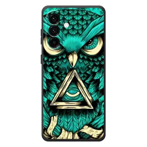 Чохол з пташками на Samsung Galaxy A57 (VPrint) (Сова з оком)