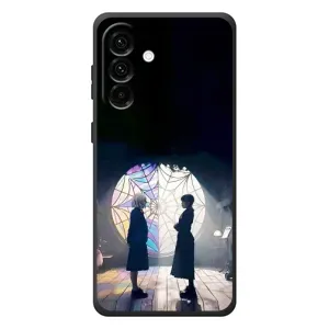 Чехлы Венсдей на Samsung Galaxy A57 Уэнсдей (AlphaPrint) (Уэнздей и Инид)