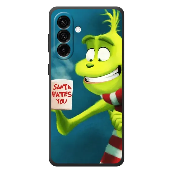 Чехол с принтом «Зеленый Гринч» для Samsung Galaxy A57 Чехол с принтом «Зеленый Гринч» для Samsung Galaxy A57