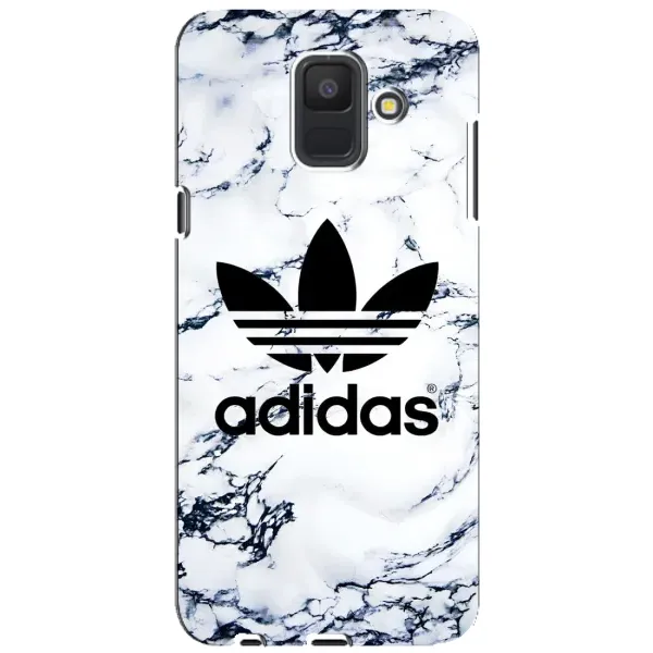 Чехол с принтом «Адидас на мраморе» для Samsung Galaxy A6 2018 (A600F)
