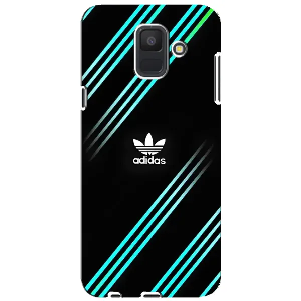 Чехол с принтом «Адидас с полосами» для Samsung Galaxy A6 2018 (A600F)