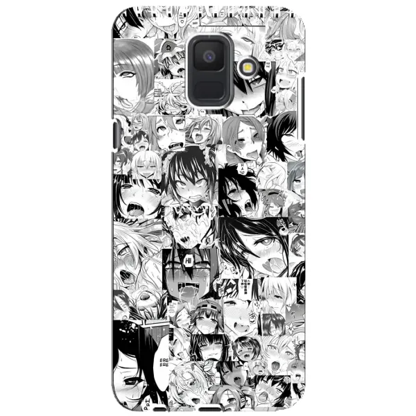 Чехол с принтом «Ahegao manga» для Samsung Galaxy A6 2018 (A600F)