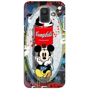 Чехол Disney Mouse Samsung Galaxy A6 2018, A600F (PREMIUMPrint) (Американский Маус)