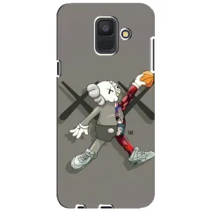 Чехлы для Samsung Galaxy A6 2018, A600F - Bearbrick Louis Vuitton (PREMIUMPrint) (Беарбрик Джордан)