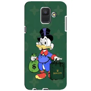 Чехлы для Samsung Galaxy A6 2018, A600F - Скрудж МакДак Louis Vuitton (PREMIUMPrint) (Богатая Утка)