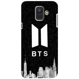 Чехлы BTS для Samsung Galaxy A6 2018, A600F (AlphaPrint) (БТС Лого)