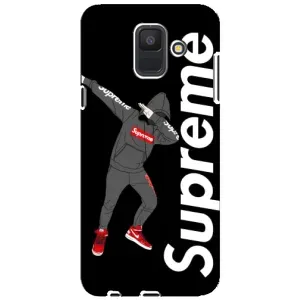 Чехол для Samsung Galaxy A6 2018, A600F с картинкой Supreme (AlphaPrint) (Деб Суприм)