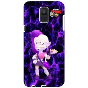 Чехлы Brawl Stars для Samsung Galaxy A6 2018, A600F (AlphaPrint) (Эмз Бравл Старс)