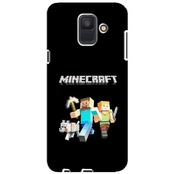 Чехол с принтом «герои Minecraft» для Samsung Galaxy A6 2018 (A600F) Чехол с принтом «герои Minecraft» для Samsung Galaxy A6 2018 (A600F)