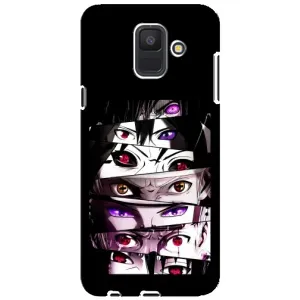 Чехлы Персонажи Аниме Наруто для Samsung Galaxy A6 2018, A600F (AlphaPrint)