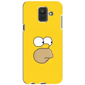 Чехол с Симпсонами для Samsung Galaxy A6 2018, A600F (VPrint) (Гомер)