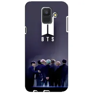 Чехлы BTS для Samsung Galaxy A6 2018, A600F (AlphaPrint) (Группа BTS)