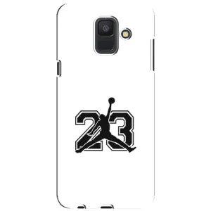 Чехлы для Samsung Galaxy A6 2018, A600F - с картинкой JORDAN (AlphaPrint) (Jordan 23)