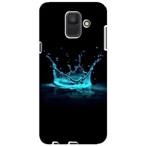Чохол з Короною Samsung A6 2018, А600F - (AlphaPrint) (Крапля корони)